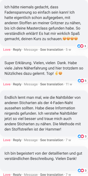 Kurs Fadenspannung